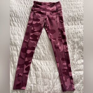 Body Glove Women’s Camouflage Leggings - Pink